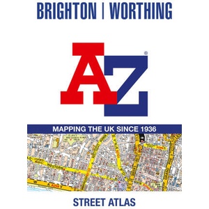 Brighton and Worthing A-Z Street Atlas | A-Z Maps (ISBN: 9780008730871)