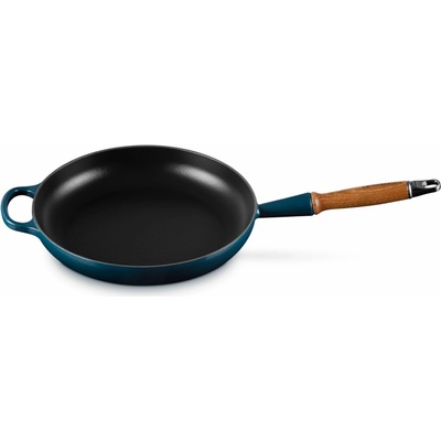 Le Creuset Pánev na smažení SIGNATURE 28 cm NUIT litina