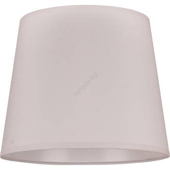 Duolla - Абажур за настолна лампа CLASSIC M E27, Ø 24 см, бял (DU7111)