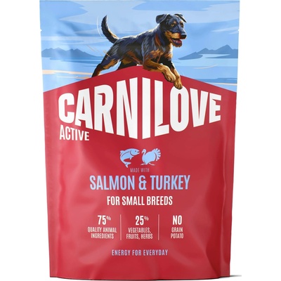 Carnilove Active Adult Small Salmon & Turkey 1,5 kg