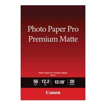 Canon Photo paper premium Matte 8657B007, 210 г/м2, 13x19", A3+, 20 бр. , мат, мастиленоструен, бял, фотографска хартия (8657B007)