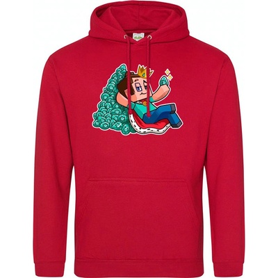 Minecraft dětská mikina Diamond King