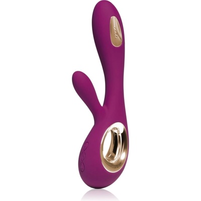 LELO Soraya Wave вибратор със стимулиране на клитора Deep Rose 21, 5 см