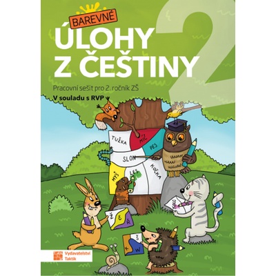 Barevné úlohy z češtiny pro 2. ročník