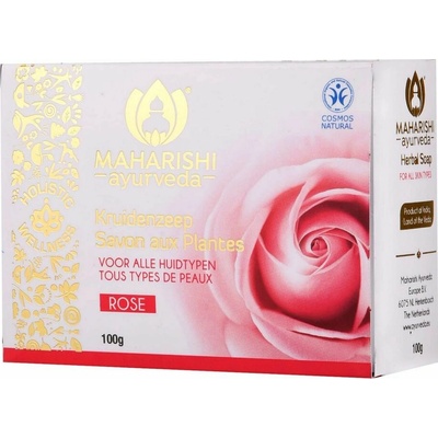 Maharishi Ayurveda bylinné mydlo ruža 100 g