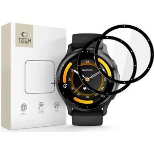 Tech-Protect Glass Flex+ 2 броя закалени протектори за Garmin Venu 3 черен