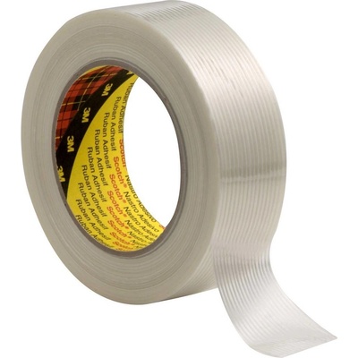 3M Scotch Baliaca páska transparentné pozdĺžne vystužená 50 m x 50 mm