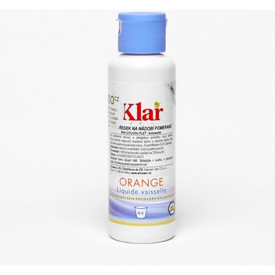 Klar prostředek na nádobí koncentrát 125 ml