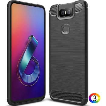 Image 1 of ASUS Zenfone 6 ZS630KL Carbon Fiber Калъф и Протектор
