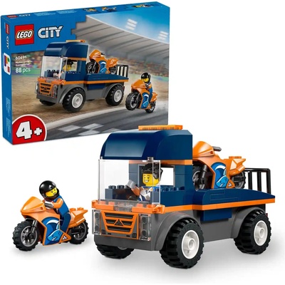 LEGO® City 60491 Kamión na prepravu motoriek