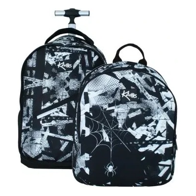 KAOS Ученическа раница 2в1 с колела kaos dreamer