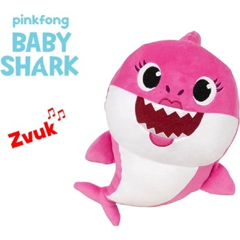 Mikro trading Baby Shark růžový 27 cm