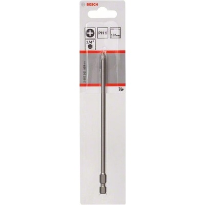 Bosch Skrutkovacie bit zvlášť tvrdý Extra Hart PH 1, 152 mm