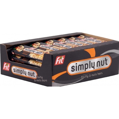 Úsovsko Fit Simply Nut marhuľa a kešu v poleve 25 x 35 g