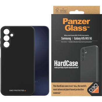 Panzer Гръб PanzerGlass HardCase D3O за Samsung A15/A15 5G - Черен