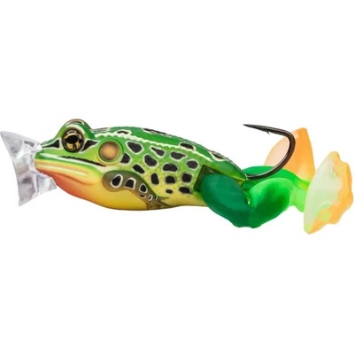 LIVETARGET - Nástraha Ultimate Frog Popper Bait 5 cm 21 g Emerald Red