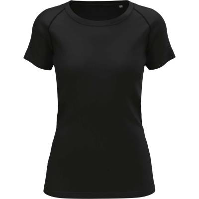 Stedman seamless sports-t st8960 / Дамска безшевна спортна тениска - черна l (st8960blol)