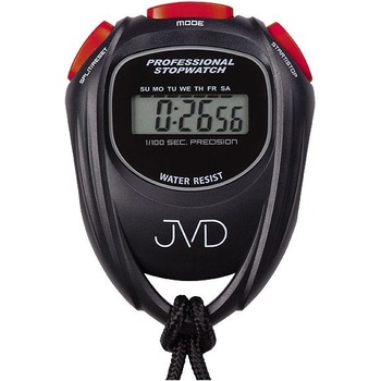 Černé designové digitální profesionální stopky JVD ST80.1 i s odpočtem času