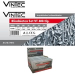 VINTEC Поп нитове / Комплект нитове 400 броя / Vintec 74513 / (VNTC 74513)