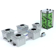 ALIEN Hydroponics RDWC 4 Pot 20L Silver Series