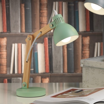 Image 1 of Onli - Настолна лампа NORA 1xE14/6W/230V зелен (OL0337)