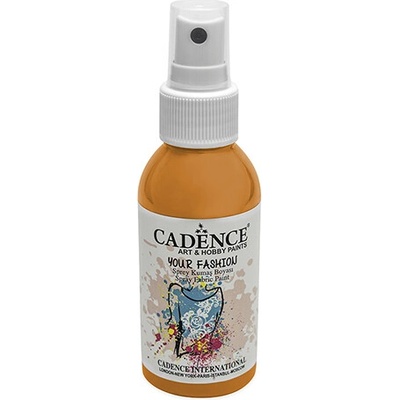 Cadence textilná farba v spreji oranžová 100 ml