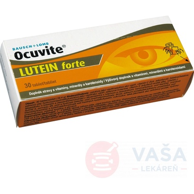 Bausch & Lomb Ocuvite Lutein Forte 30 tabliet