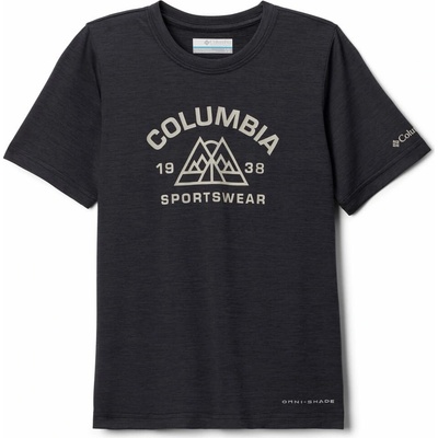 Columbia Mount Echo Short Sleeve Graphic Shirt Black