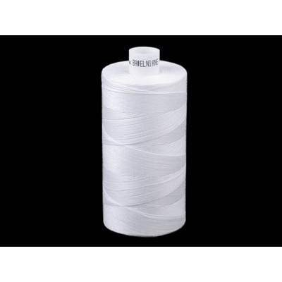 Bavlněné nitě 1000 m Varianta: 0400 bílá, Balení: 1 ks – Zboží Dáma