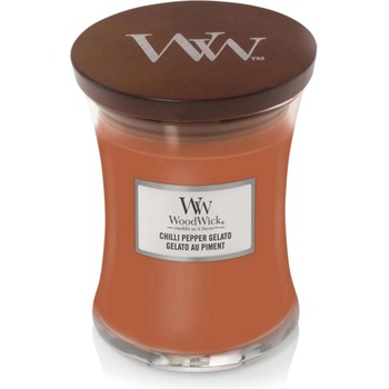 WoodWick Chilli Pepper Gelato ароматна свещ с дървен фитил 275 гр