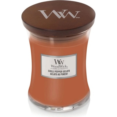 WoodWick Chilli Pepper Gelato ароматна свещ с дървен фитил 275 гр