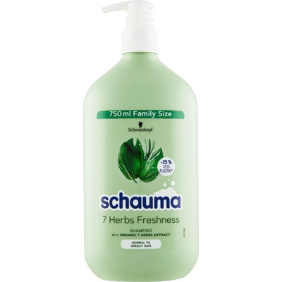 Schauma 7 Herbs Freshness šampón 750 ml