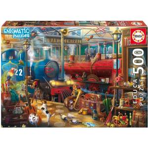 Educa Пъзел-загадка Educa от 500 части - Гара (EDU18481)