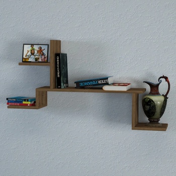 Image 1 of ASIR GROUP Етажерка ROCK 58x107 кафява (AS1265)