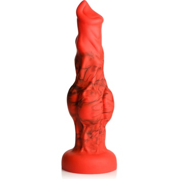 Image 1 of Creature Cocks Fire Hound Silicone Dildo Small