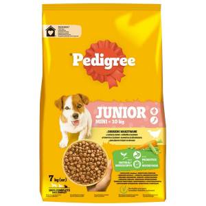 PEDIGREE Junior Mini с пилешко месо и зеленчуци 7 кг
