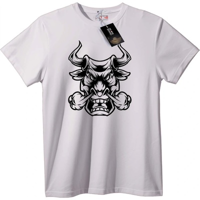 NOONEBRAND Тениска Телец Bull сила - S, Black
