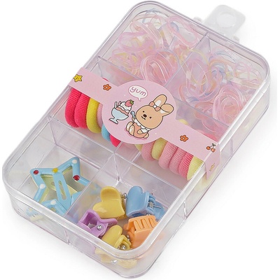 Stoklasa Mini gumičky skřipce a pukačky do vlasů Mix 2