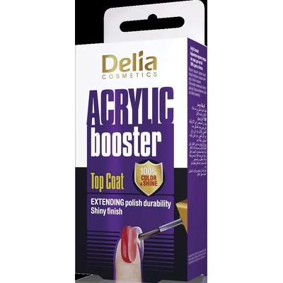 Delia Coral Acrylic Booster Top Coat 11 ml