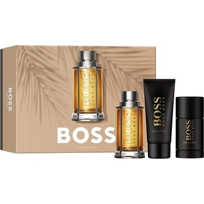 HUGO BOSS Boss The Scent Set (EDT 100ml + Deo Stick 75ml + SG 100ml) за Мъже
