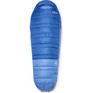 Rab Дамски пухен спален чувал Rab Women's Ascent -24C / -11F Down sleeping bag - Dark Bluebird / Bluebird - размер Regular (513-2078-0111) Спален чувал