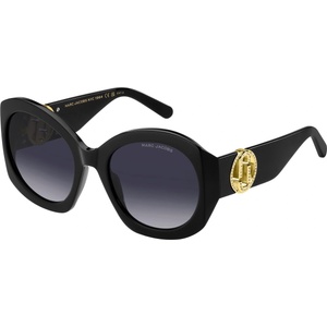 Marc Jacobs Слънчеви очила Marc Jacobs Women's Round Sunglasses - Black Gold Слънчеви очила