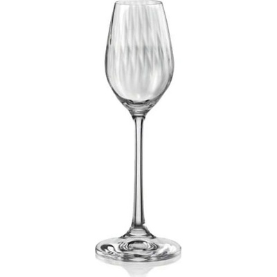 Bohemia Crystal Sklenice na likér Waterfall 6 x 60 ml