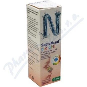 Septanazal sprej pre deti aer.nao.1 x 10 ml