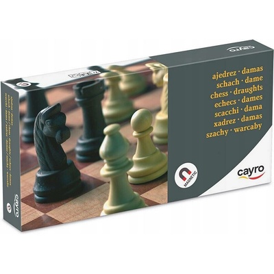 Cayro Šachy / Vrhcáby 30 cm (magnetická verze) (455) Cayro