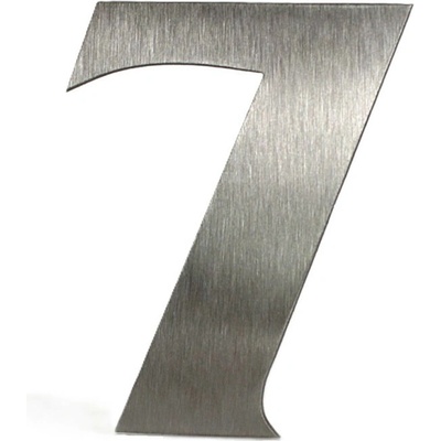 Domové číslo popisné 120mm nerez č.7 Nerez