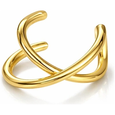 SARINES Earcuff ve zlatém minimalistickém designu S1430