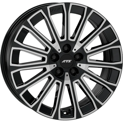 ATS Obsession 8x19 5x112 ET30 diamond black polished