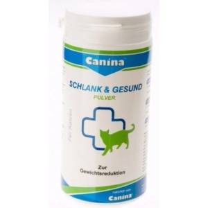 CANINA Slim & Health - диетична добавка за намаляване на теглото за котки 250 гр 229055