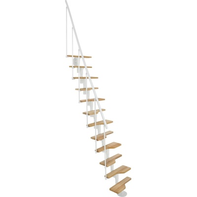 Minka STAIRS Modulové schodisko Vienna buk/biela, 293,8 cm